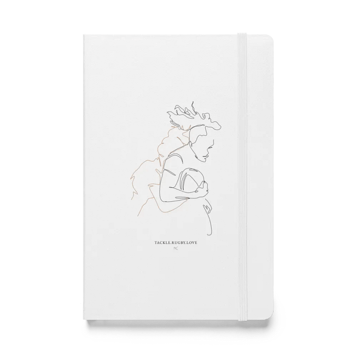TACKLE - RUGBY - LOVE Hardcover Notebook product image (1)