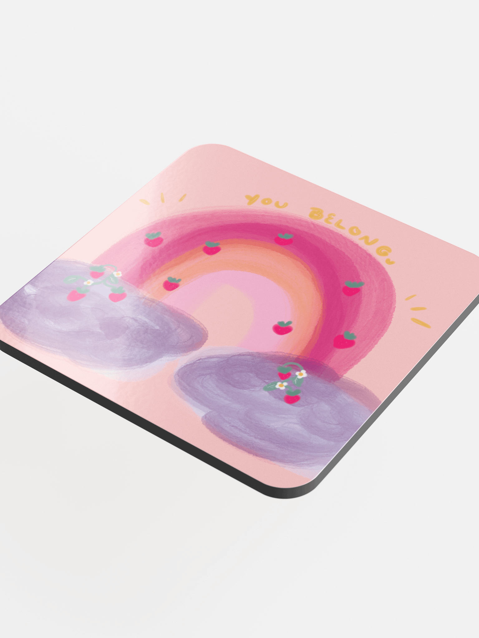 You Belong Cute Cup Coaster product image (4)