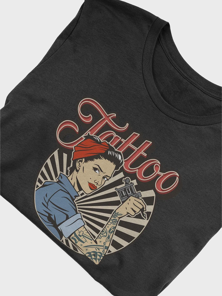 Tattoo Shop Vintage Style Rosie the Riveter T-Shirt product image (12)
