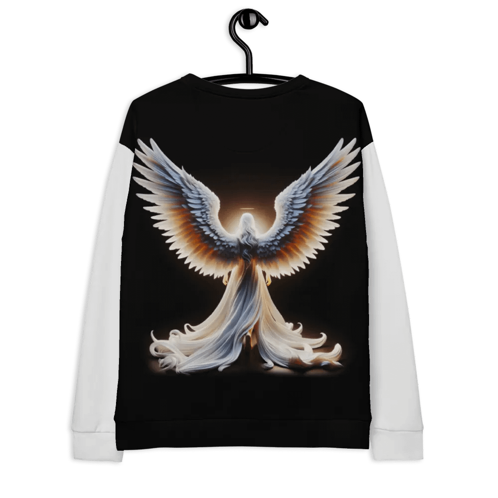 A White Angel and Cross - Unisex Sweatshirt #2 product image (12)