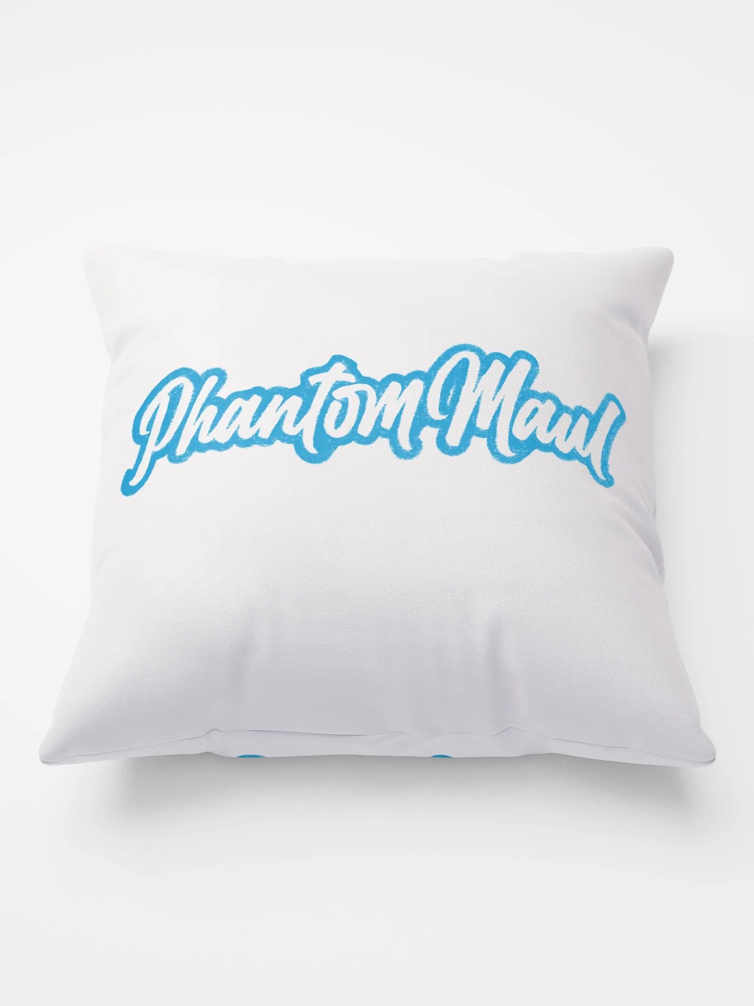 'PhantomMaul' Pillow Light Blue product image (1)