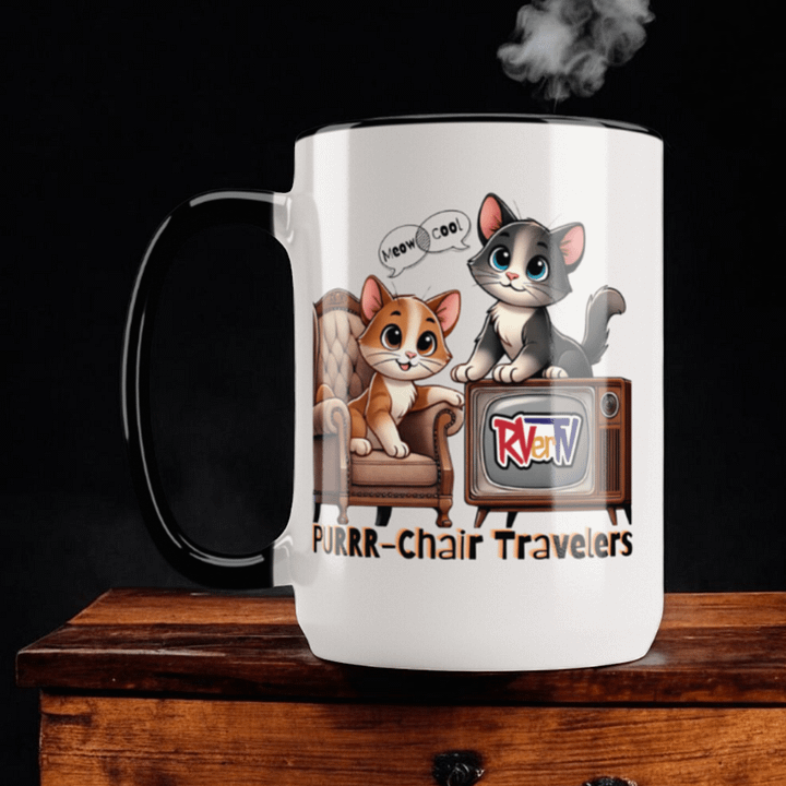 Purrr-Chair Travelers - Coffee Mug product image (1)