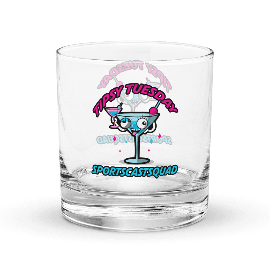 TIPSY TUESDAY "FLIRTINI" ROCK GLASS product image (3)