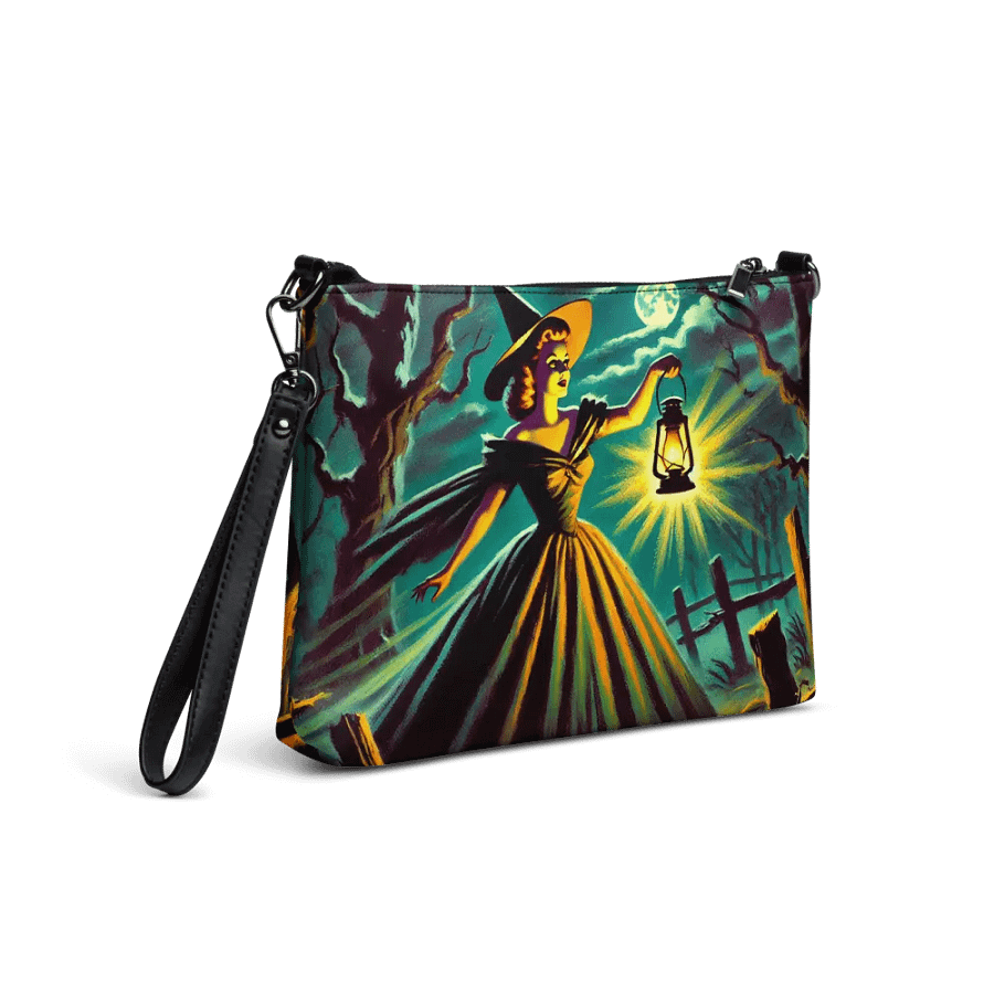 Witch in the Woods Halloween Crossbody Bag product image (4)