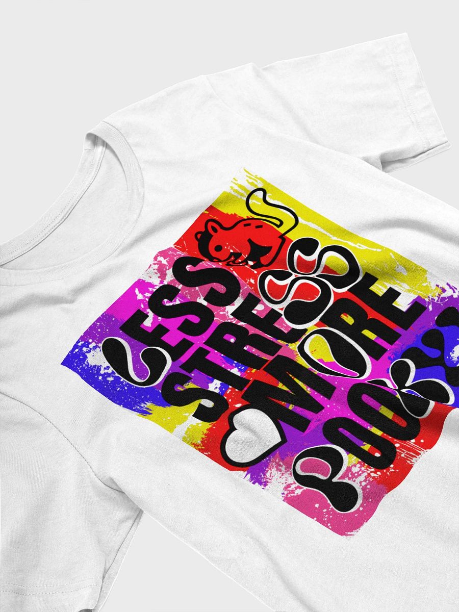 no stress- Vibrant Pooky Typography T-Shirt product image (3)