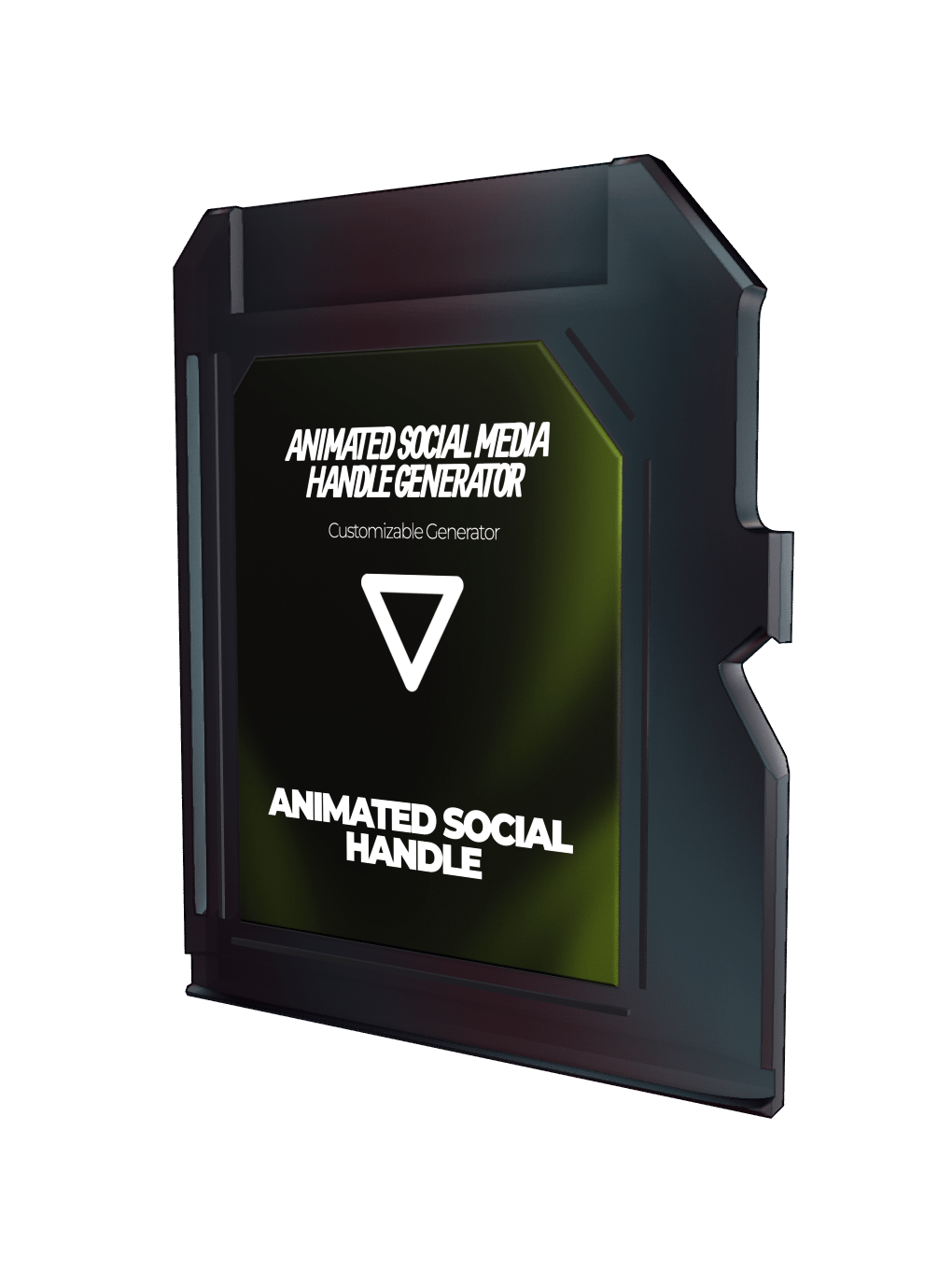 Animated Social Media Handle for DaVinci Resolve product image (1)