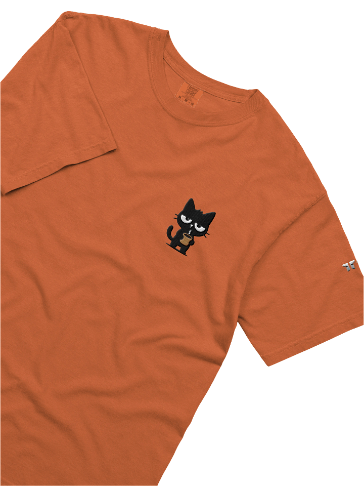 Caffeinated Cat Comfort Colors T-Shirt product image (51)