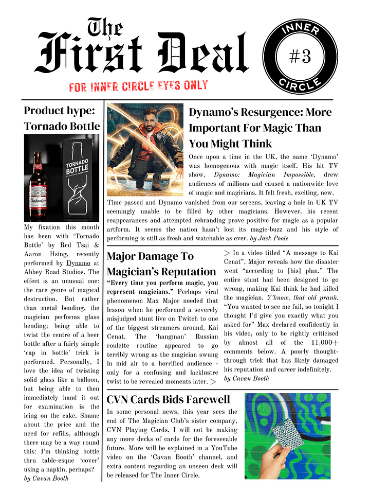 The First Deal (Issues 1-5) product image (1)