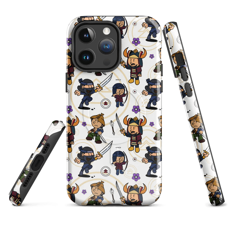 Ghost of Tsushima MagSafe White Phone case product image (1)