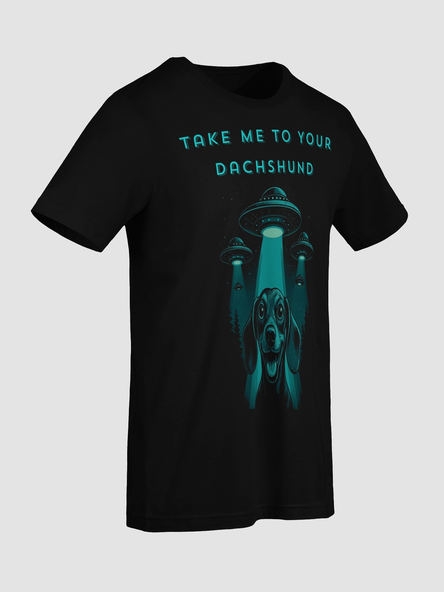 "Take Me to Your Dachshund" – Alien Abduction T-Shirt for Dog Lovers product image (9)