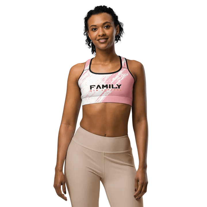 FGA - OG Sports Bra in Pink/White product image (1)
