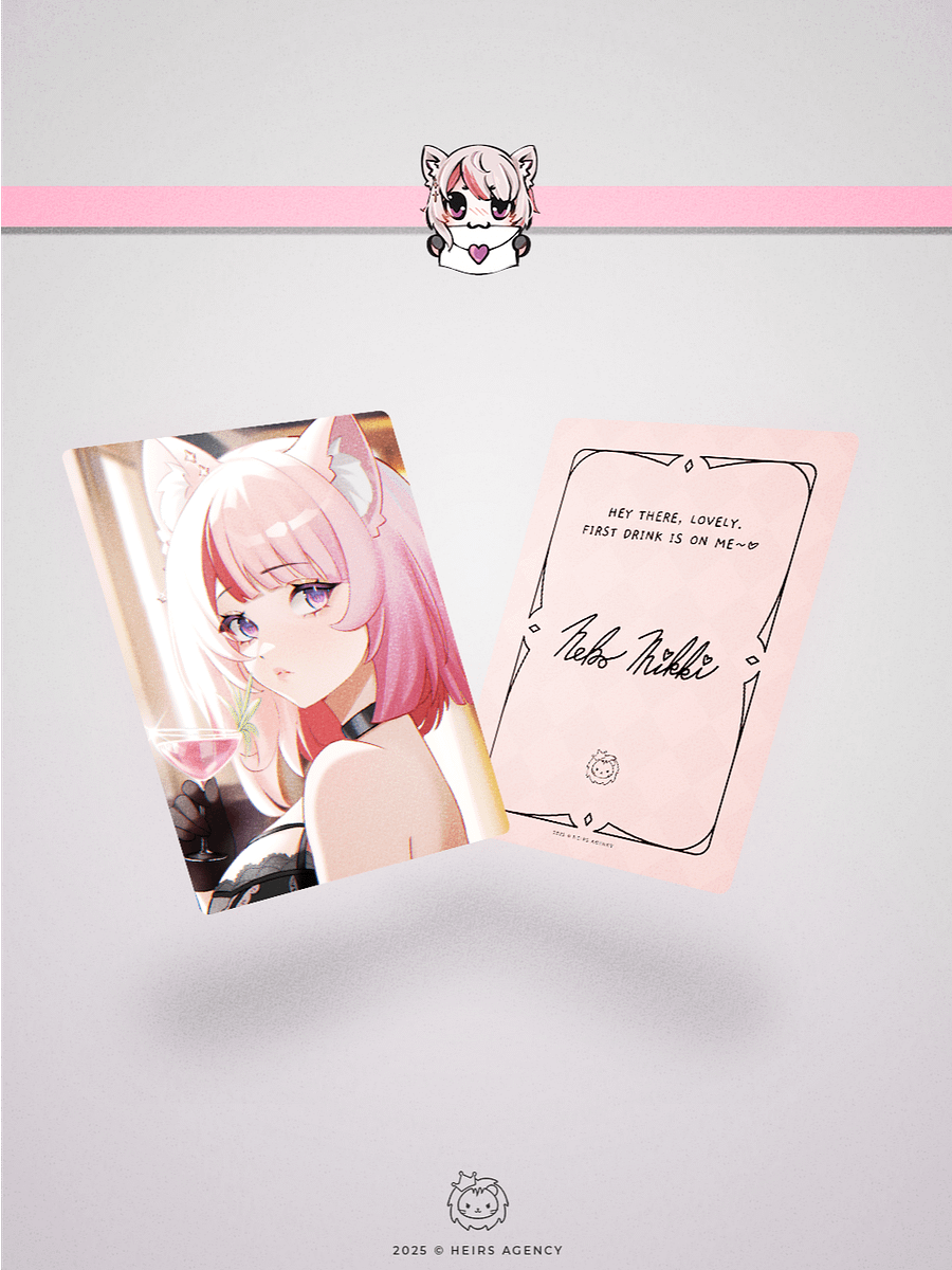 Neko Mikki White Day Bundle - Physical Photocard, Digital Photocard, Voice Pack, and Love Letter product image (2)