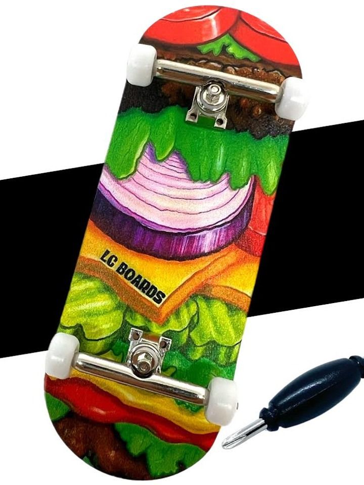 LC BOARDS 98X34 COMPLETE PATTY GRAPHIC FOAM GRIP TAPE product image (1)