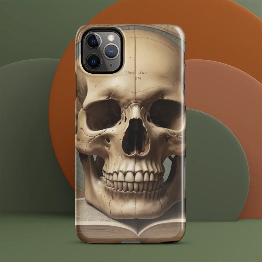 Skull and Wisdom Snap Case product image (55)