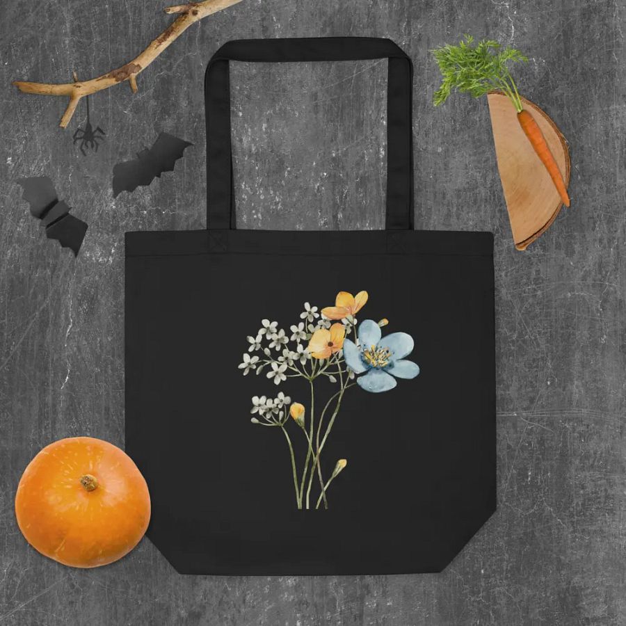 Everyday Tote wildflowers design product image (8)