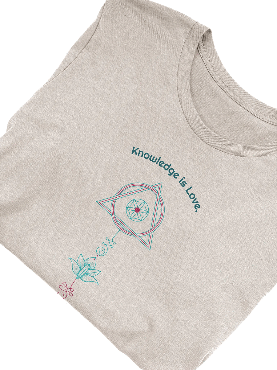 Mystic Knowledge Geometry Lotus T-Shirt product image (6)