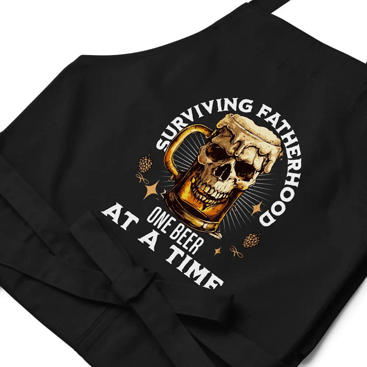 Surviving Fatherhood One Beer At A Time Apron product image (1)