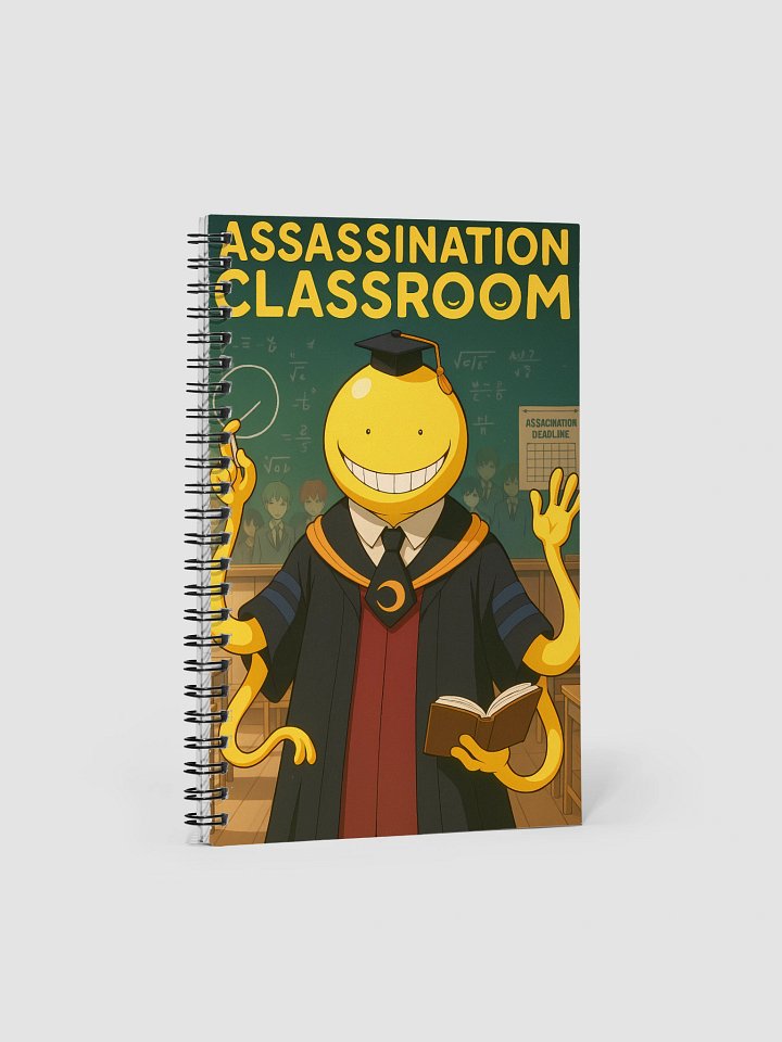 Assassination Classroom – Koro-Sensei Mastermind Spiral Notebook product image (1)