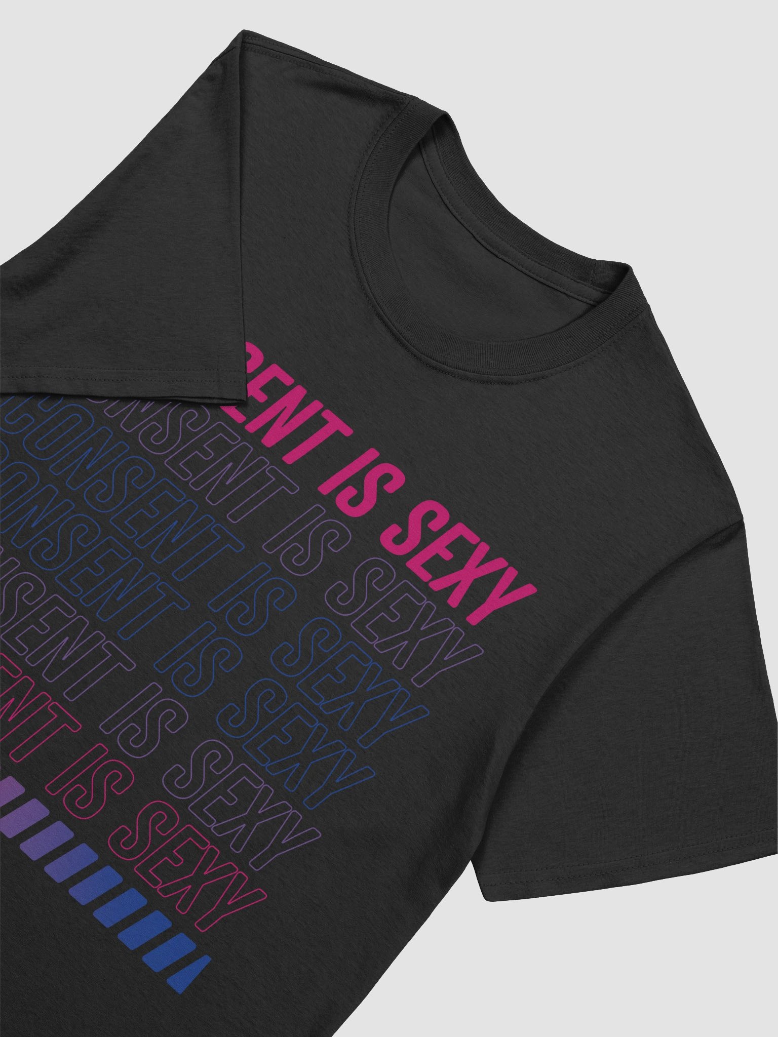 Consent is Sexy Bi Pride Shirt product image (6)
