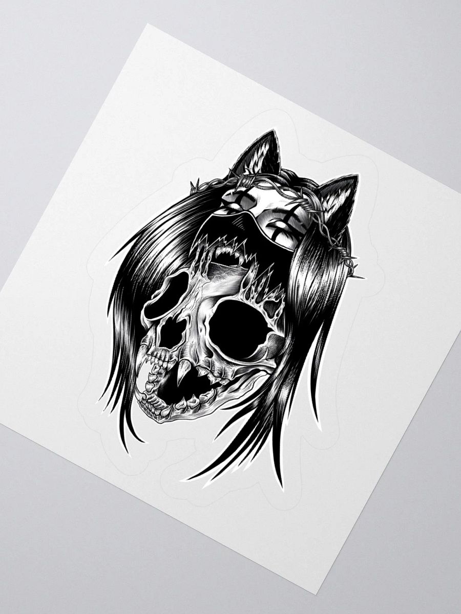 Metal Skull n' Bones Sticker product image (6)