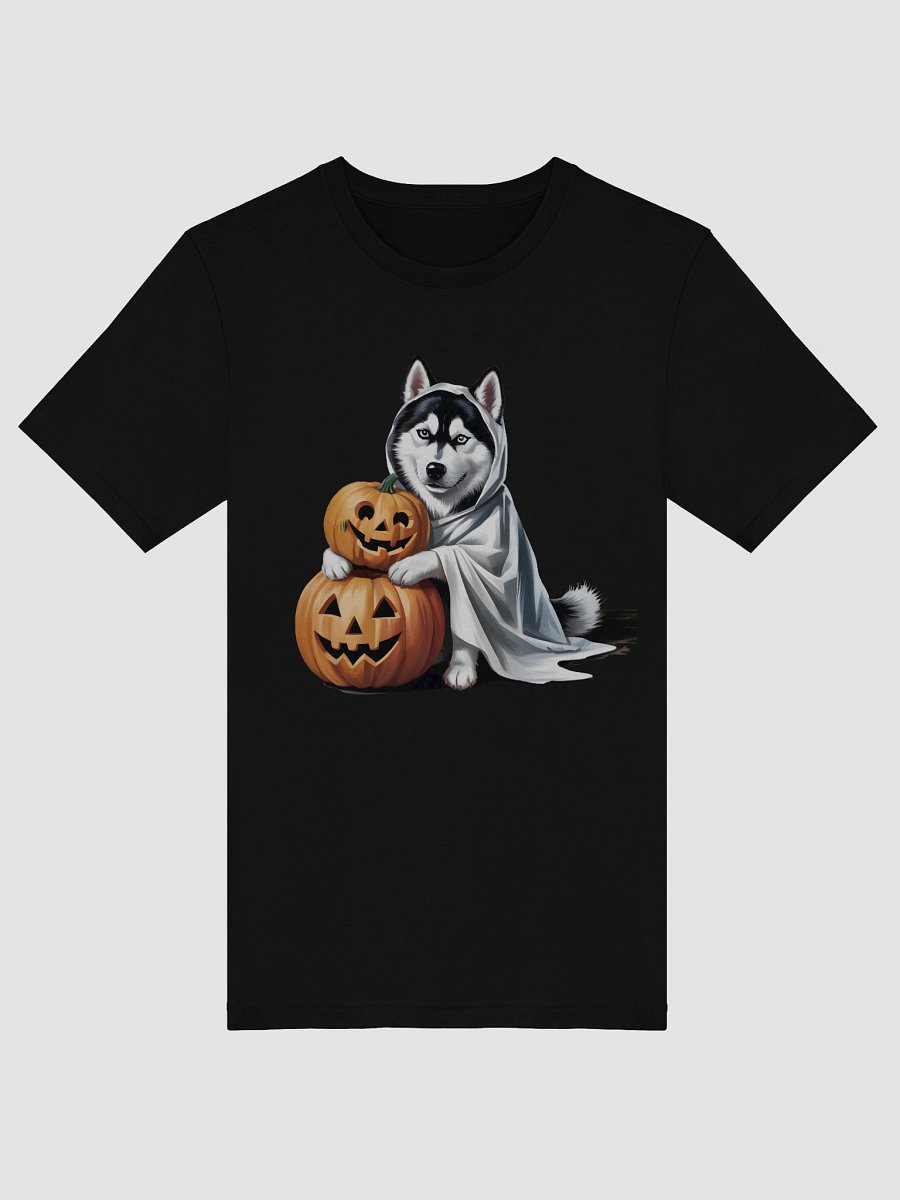 Ghostly Husky Halloween T-Shirt product image (5)