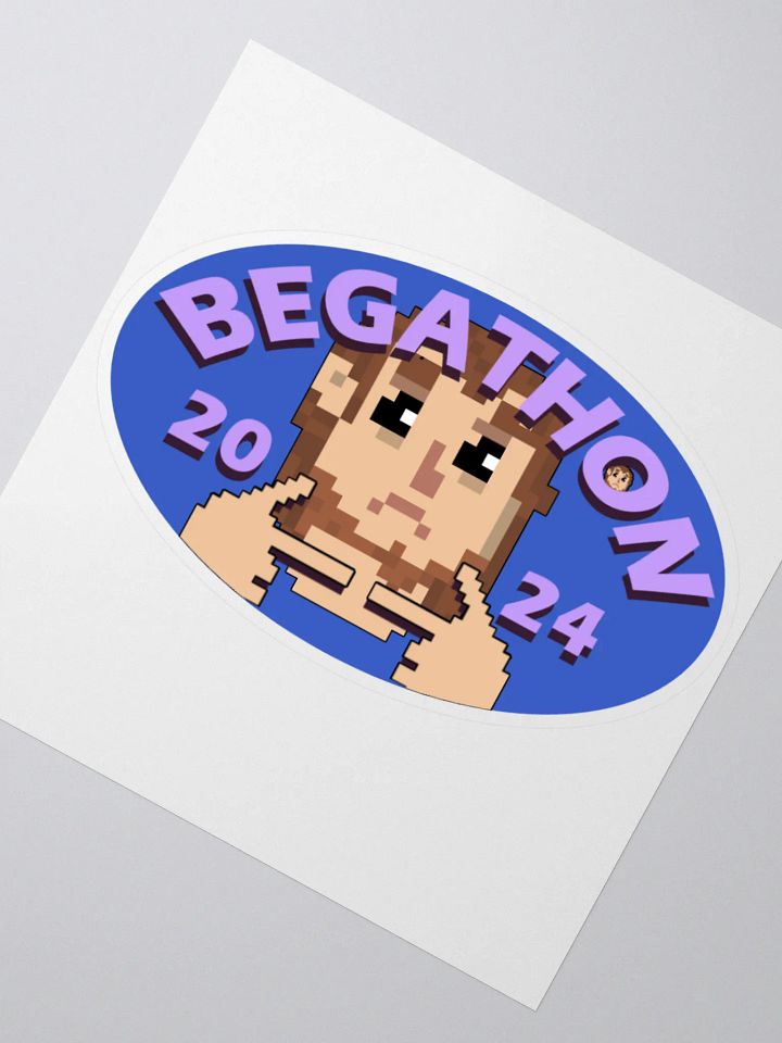 Begathon 2024 Sticker product image (4)