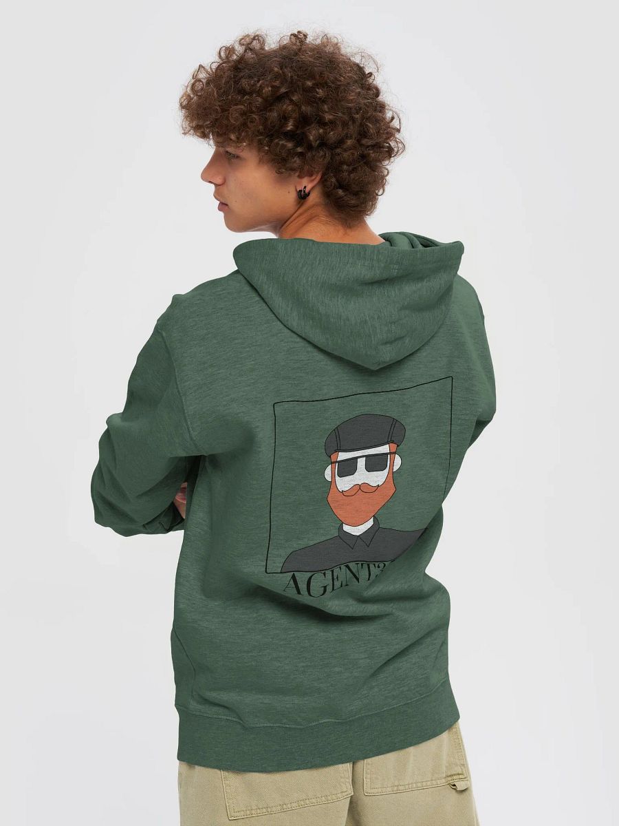 Large Back Agent Zip Up Hoodie product image (6)