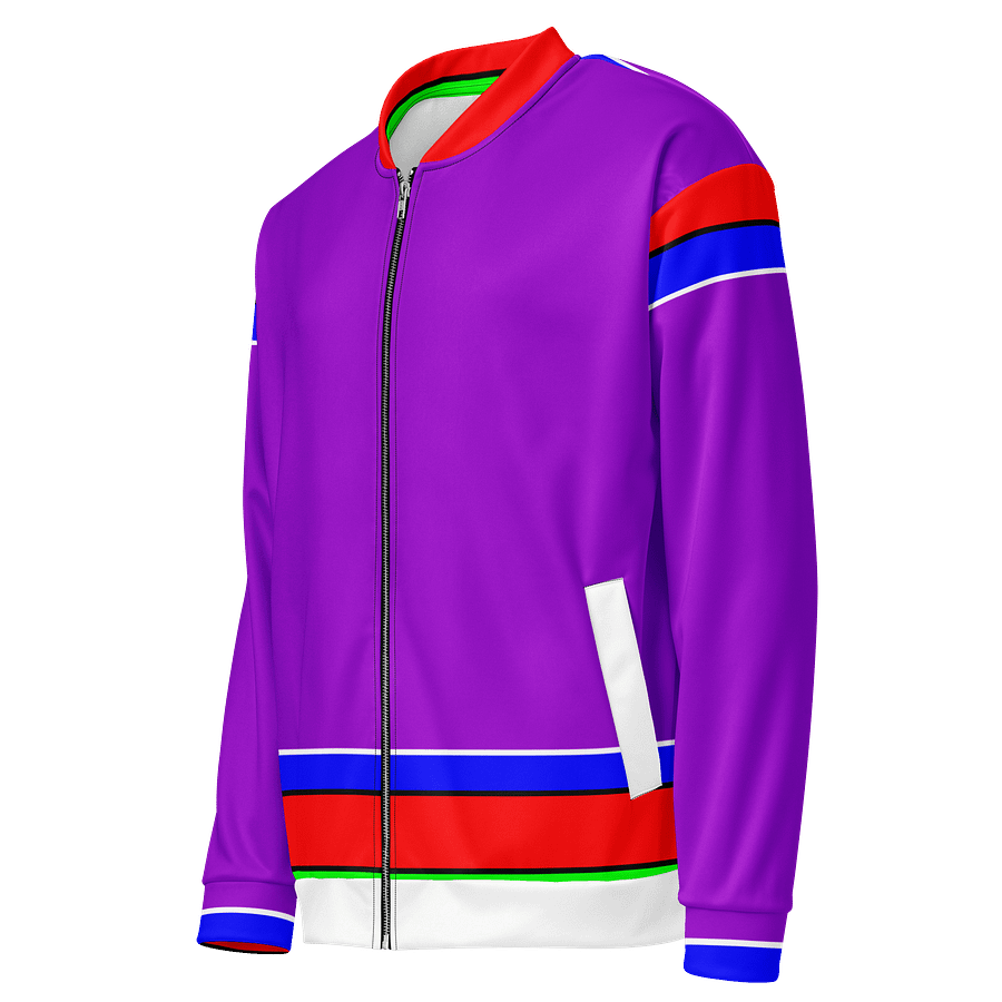 Vibrant Geometry Custom Bomber Jacket product image (4)