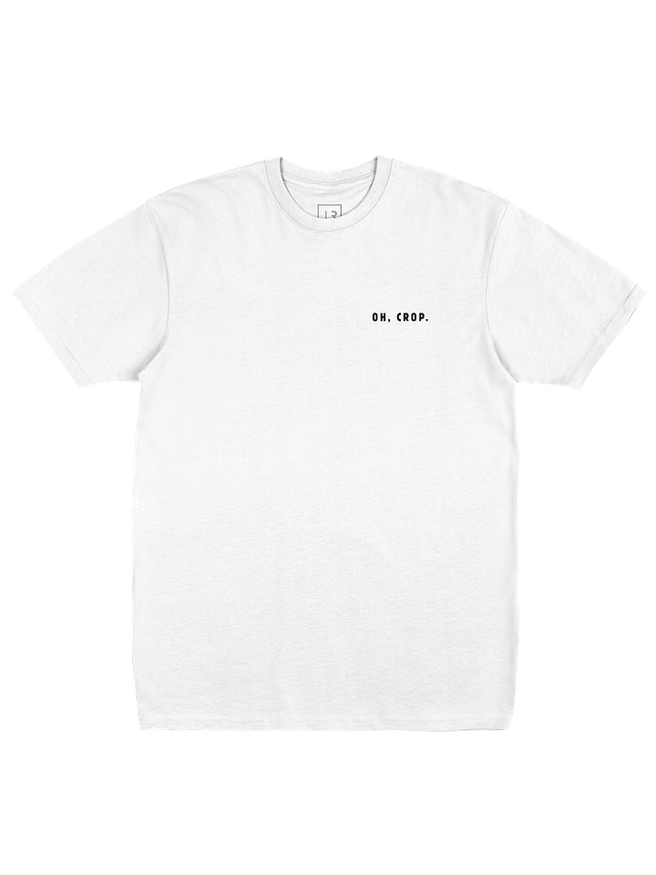 Oh Crop Camera Club Vintage Graphic Tee (White) product image (1)