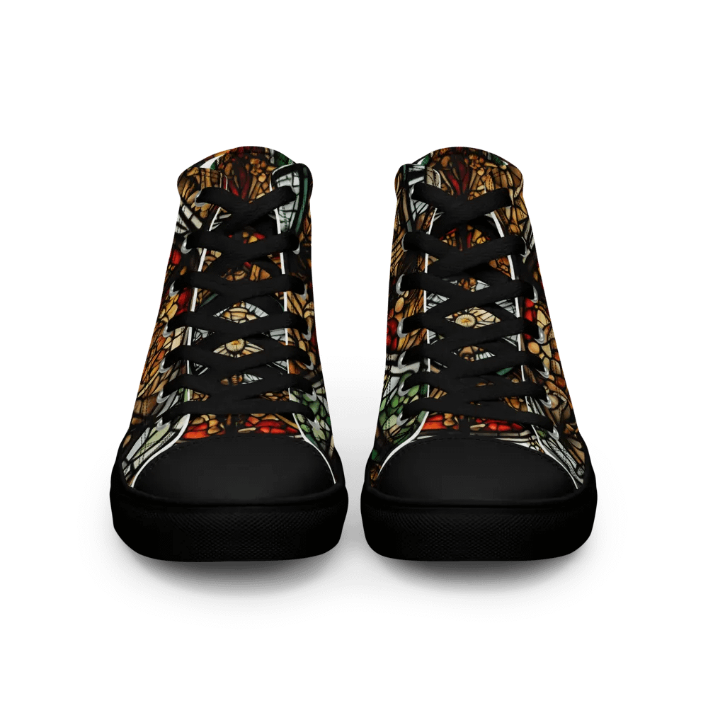 Symphonic Stained Glass Men's High Tops product image (3)