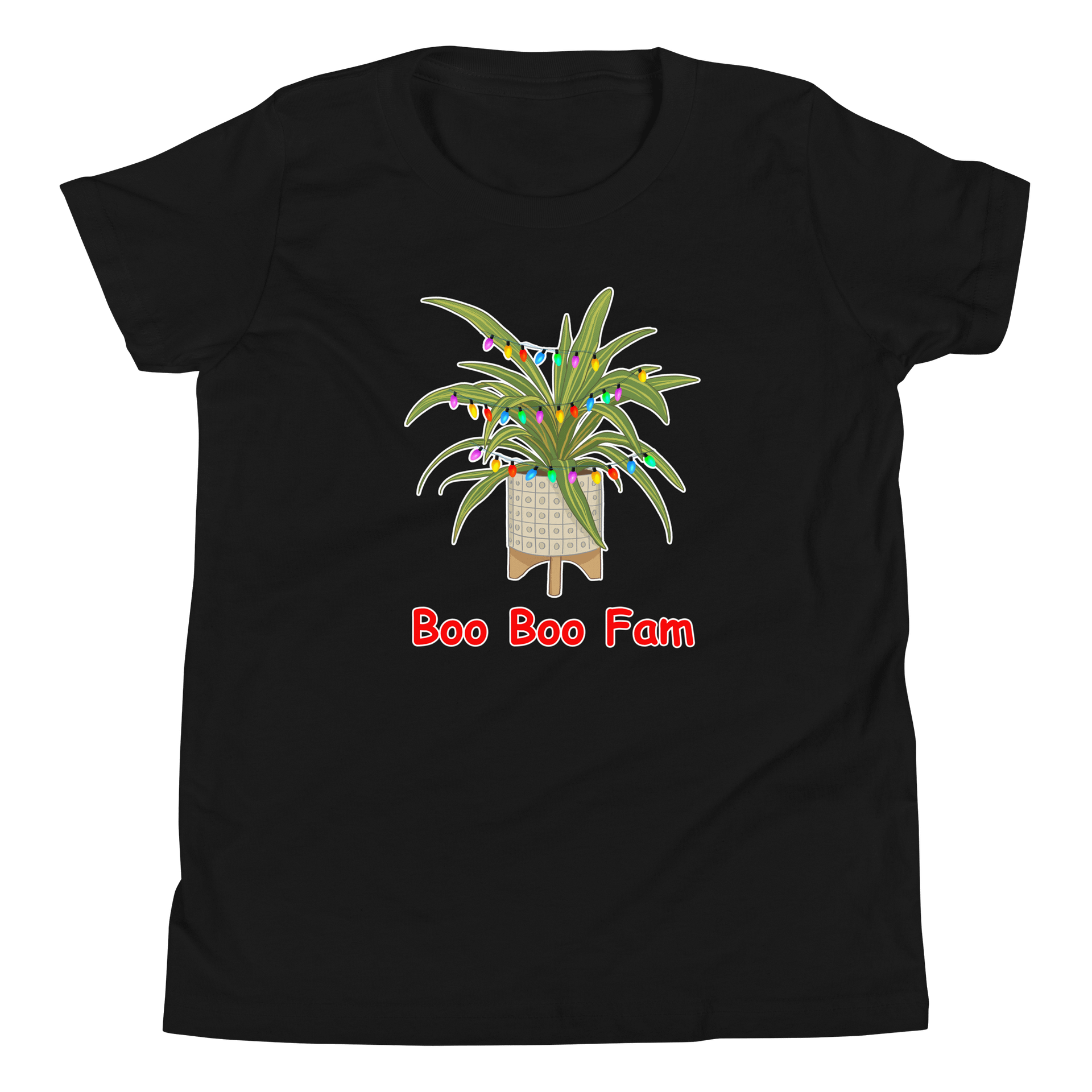 Kids Dragon Plant Christmas Boo Boo Fam Graphic Tee product image (4)