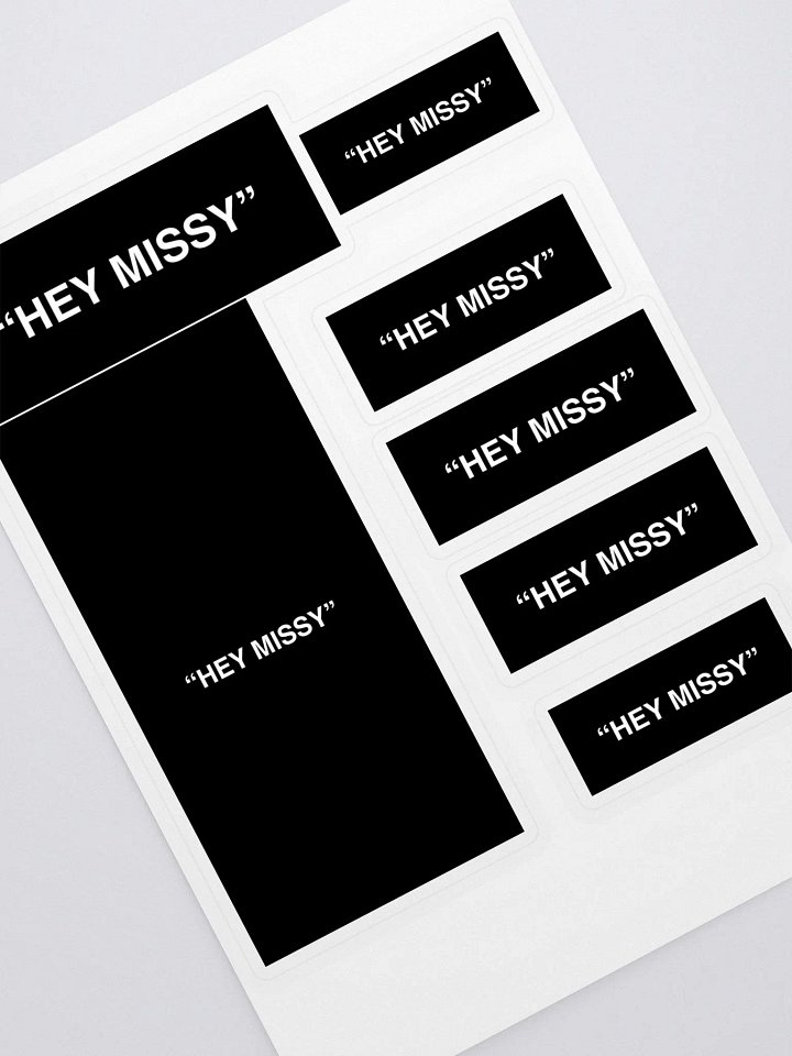 ''HEY MISSY' Sticker Pack product image (2)