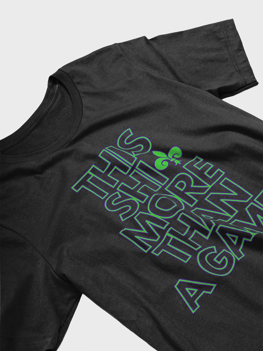 This Shit More Than A Game Shirt (Light Green And Purple) product image (3)
