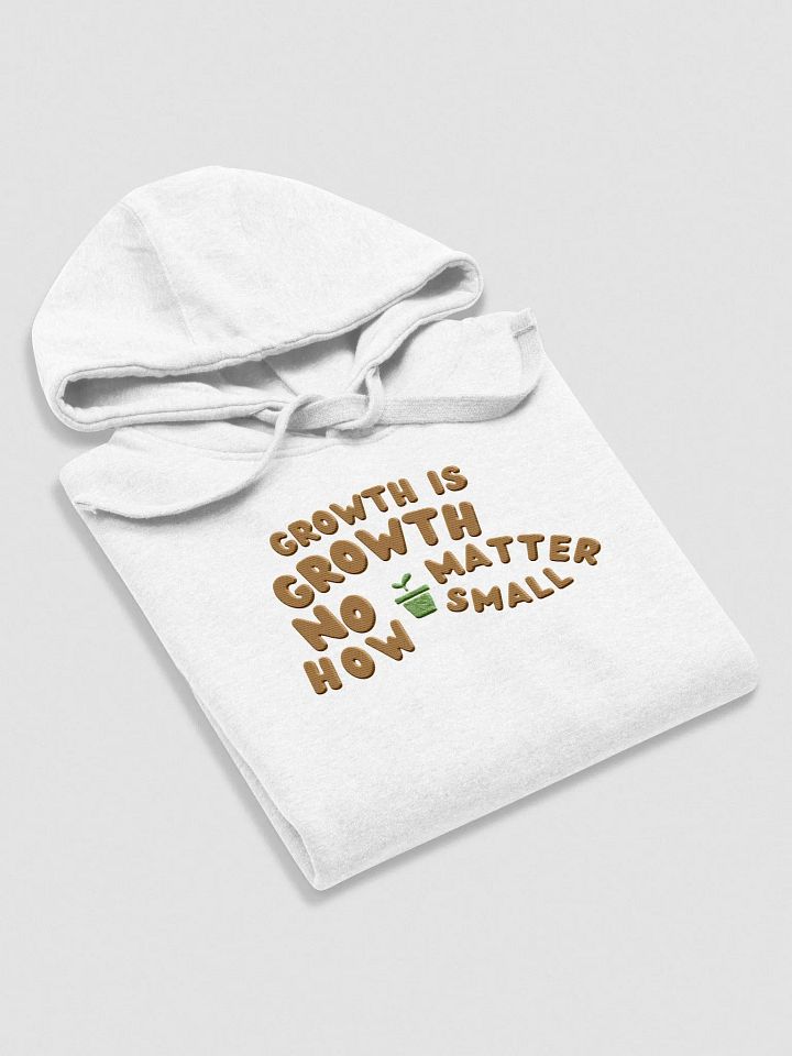 GROWTH IS GROWTH | HOODIE | EMBROIDERED product image (1)