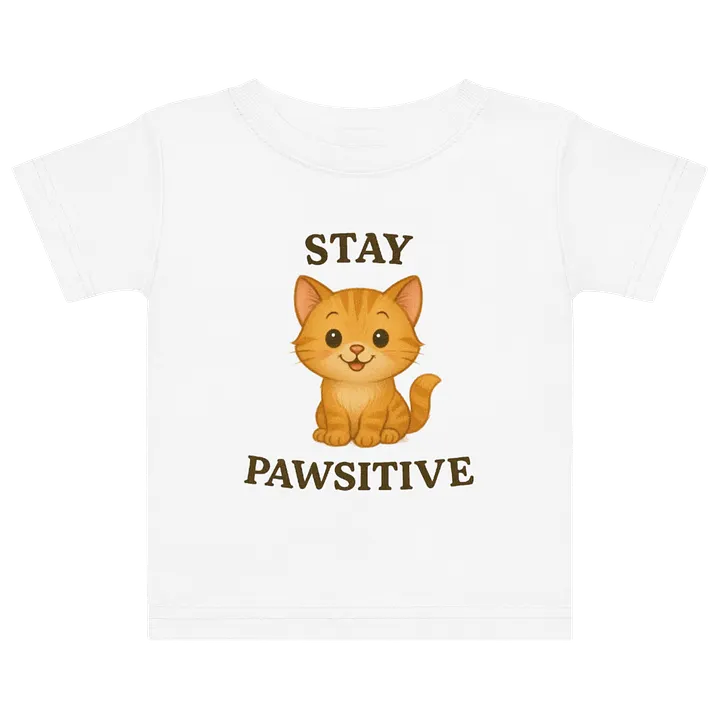 Pawsitive Vibes Baby T-Shirt product image (1)