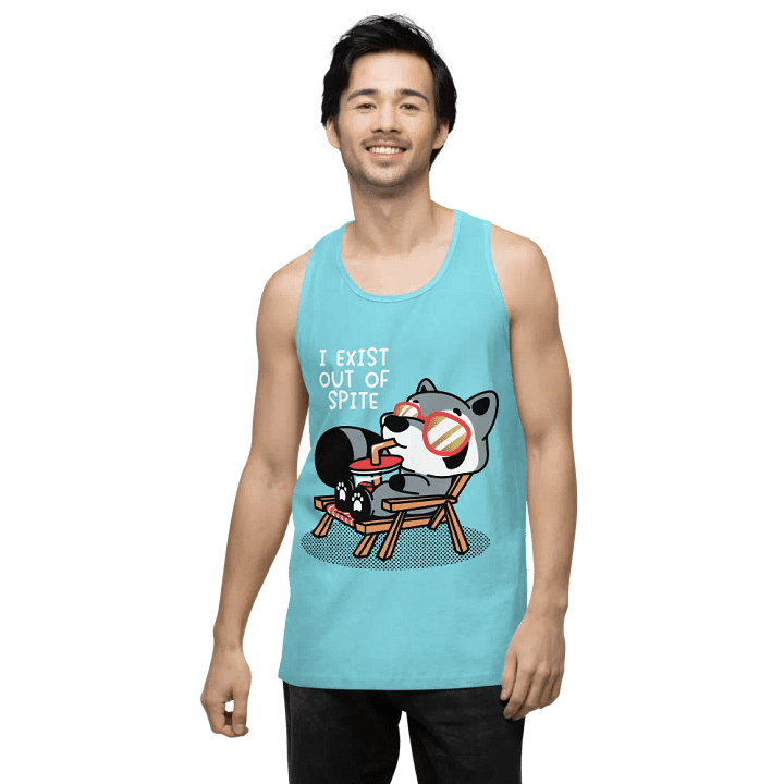 I Exist Out Of Spite Tank Top Members product image (58)