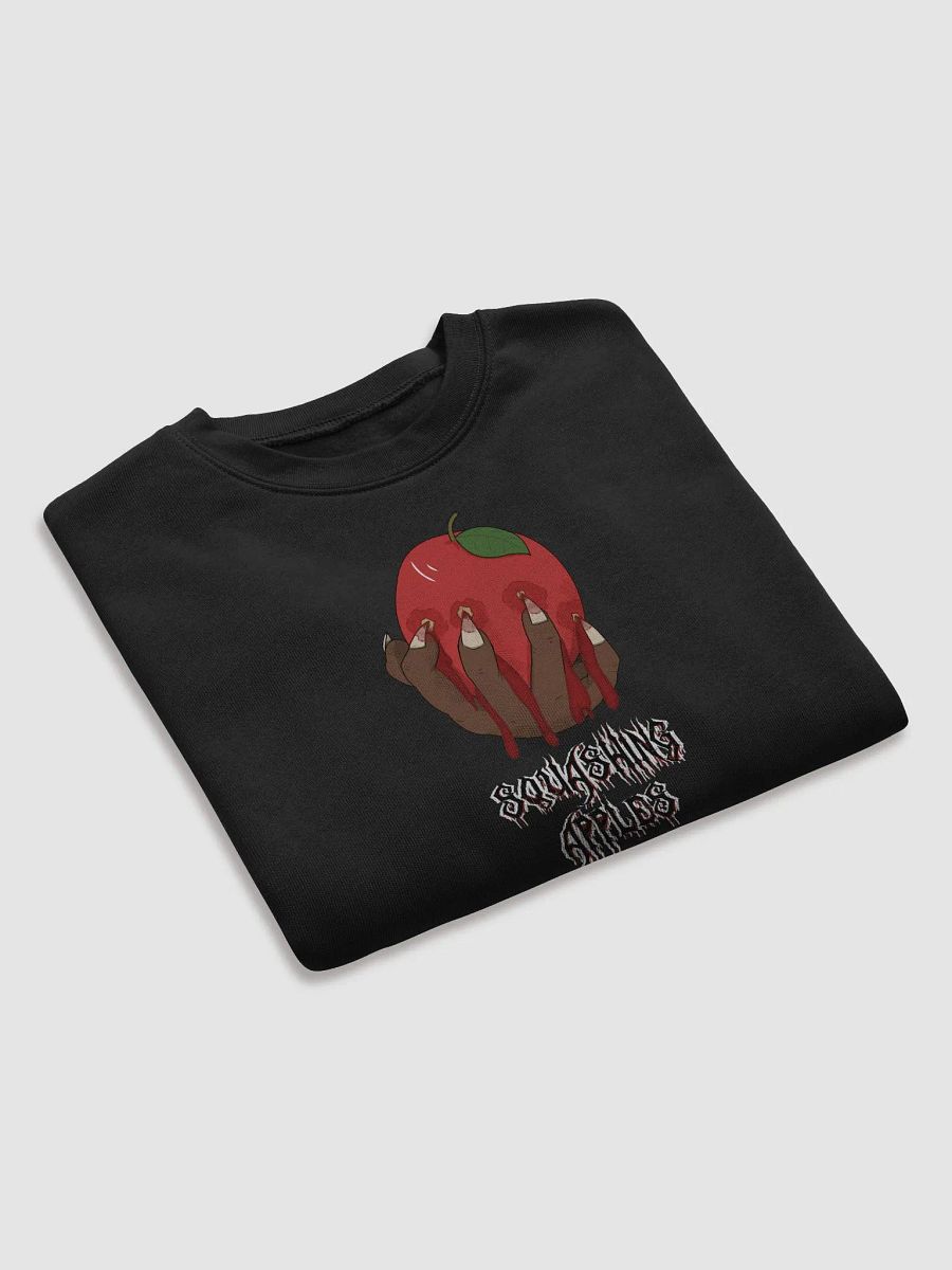 Squashing Apples Woman's Fleece Cropped Sweatshirt product image (4)