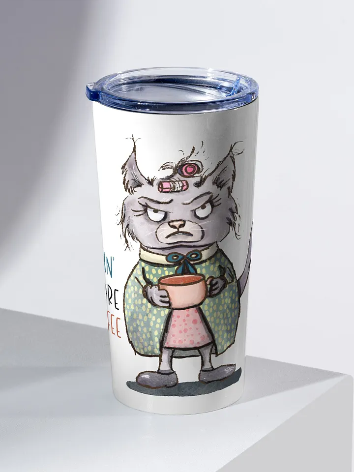 No Talkin' Before Coffee 20 oz Tumbler product image (2)