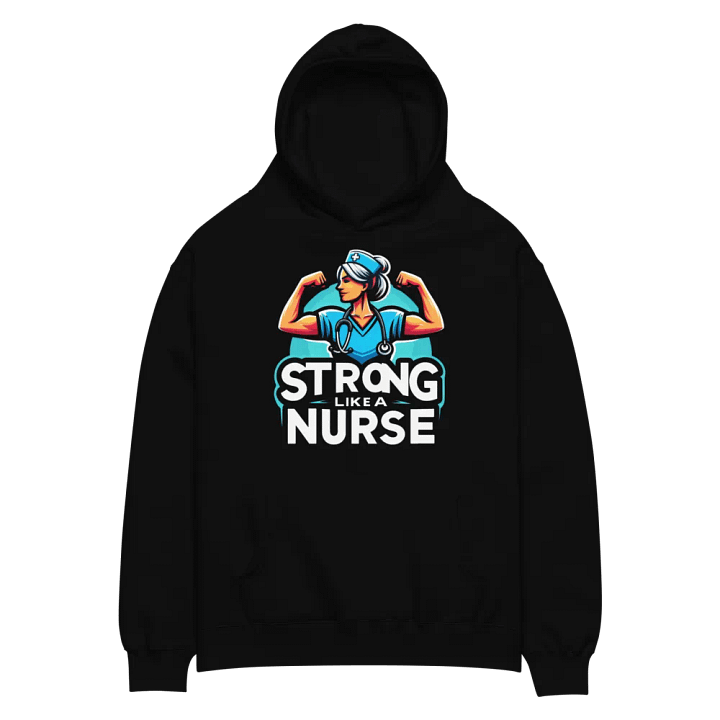 Strong Like a Nurse Premium Hoodie product image (4)