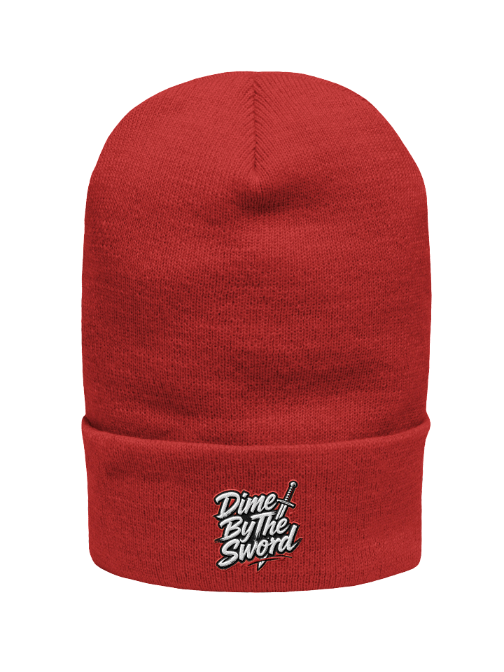 DBTS Cuffed Beanie - Sword x Sword Logo (Red) product image (1)