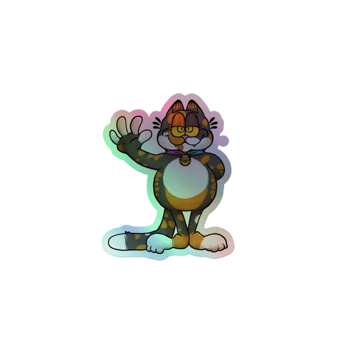 Holo Garfcake Sticker product image (1)