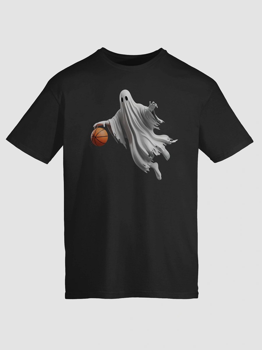 Spooky Hoops Ghost Basketball T-Shirt product image (50)