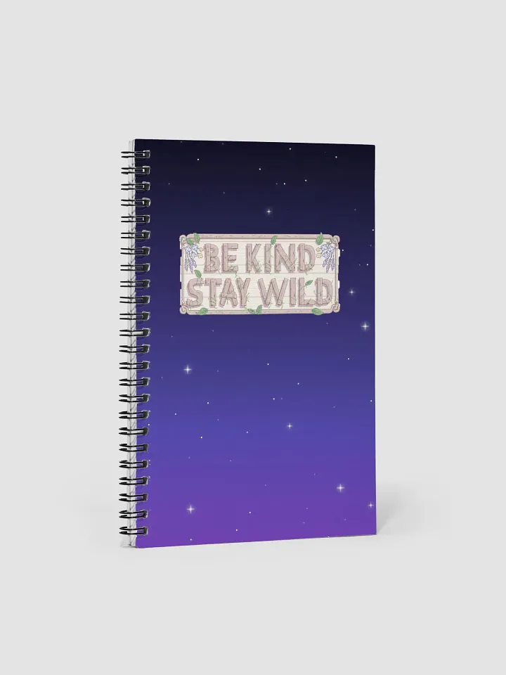 Be Kind Stardew Inspired Nighttime Notebook product image (1)