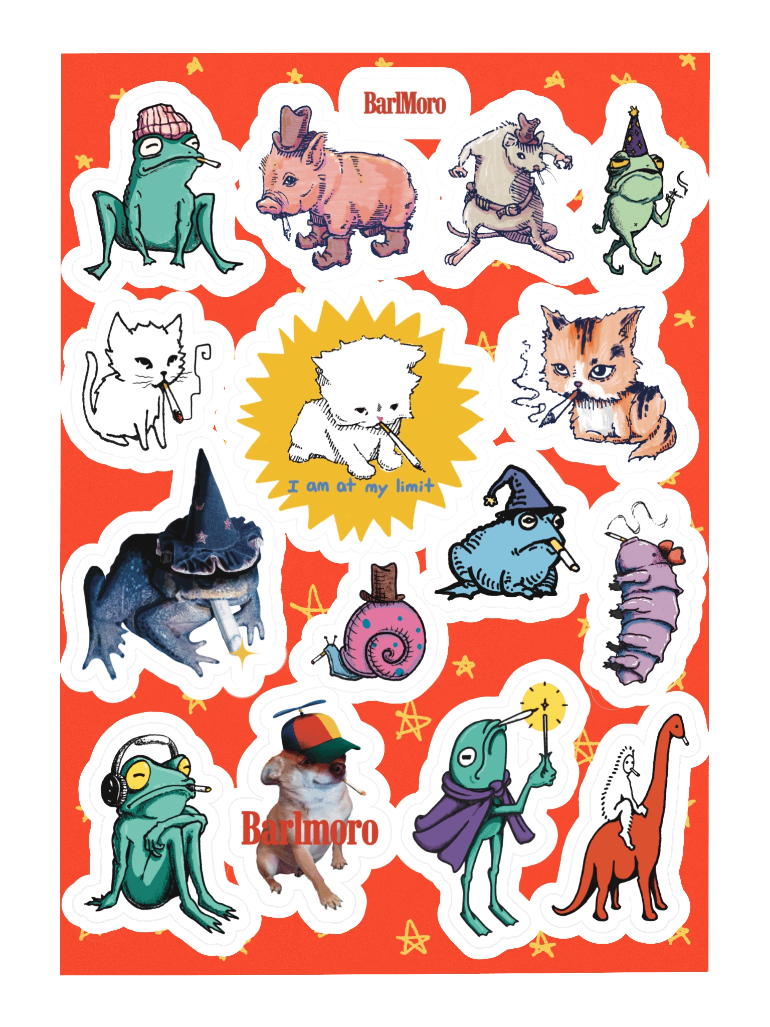 CIGGIE ANIMAL STICKERS product image (1)
