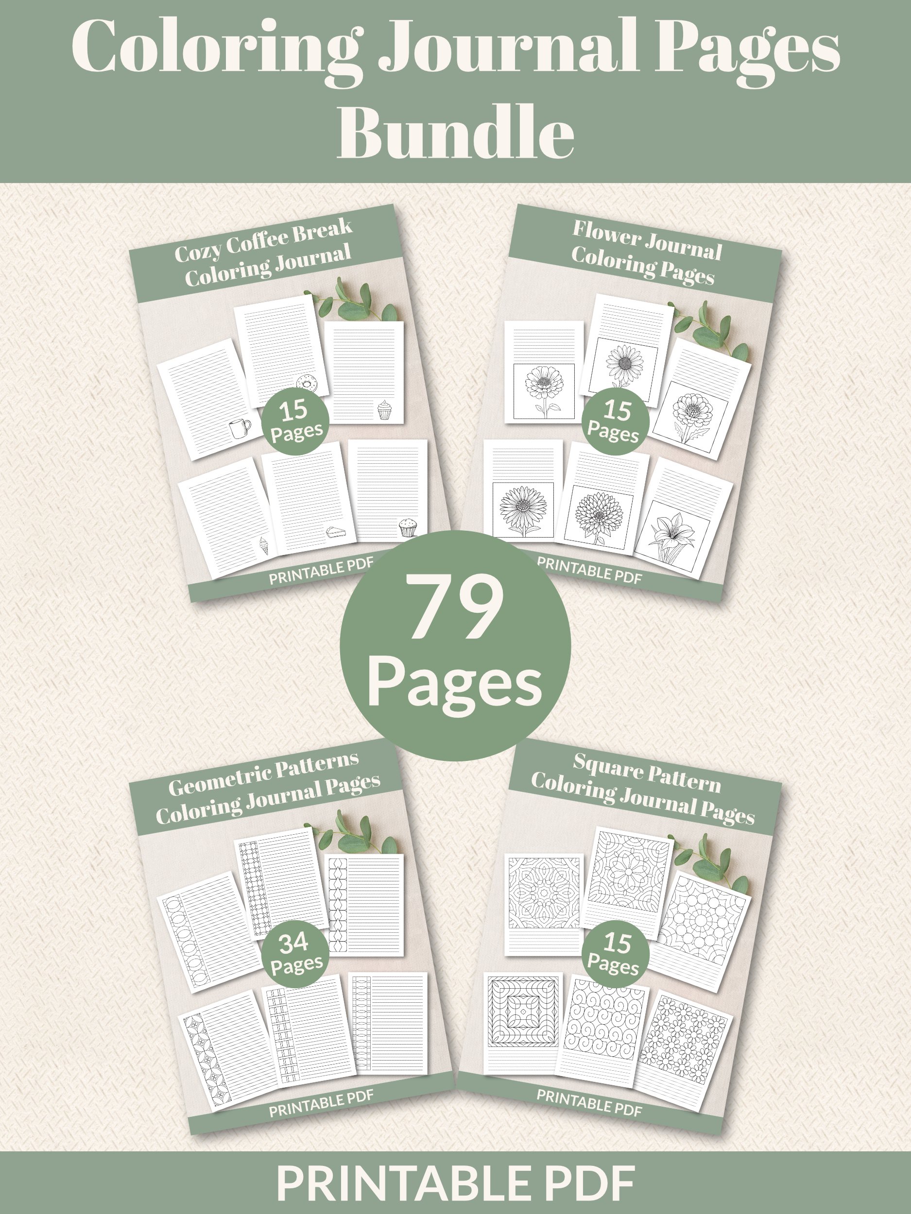 Coloring Journals Bundle product image (1)