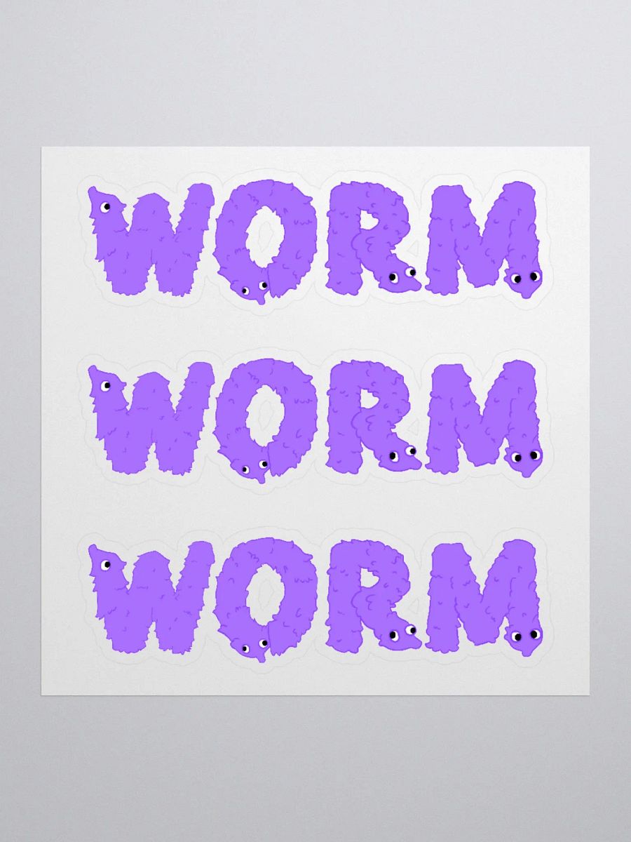Worm Stickers product image (1)