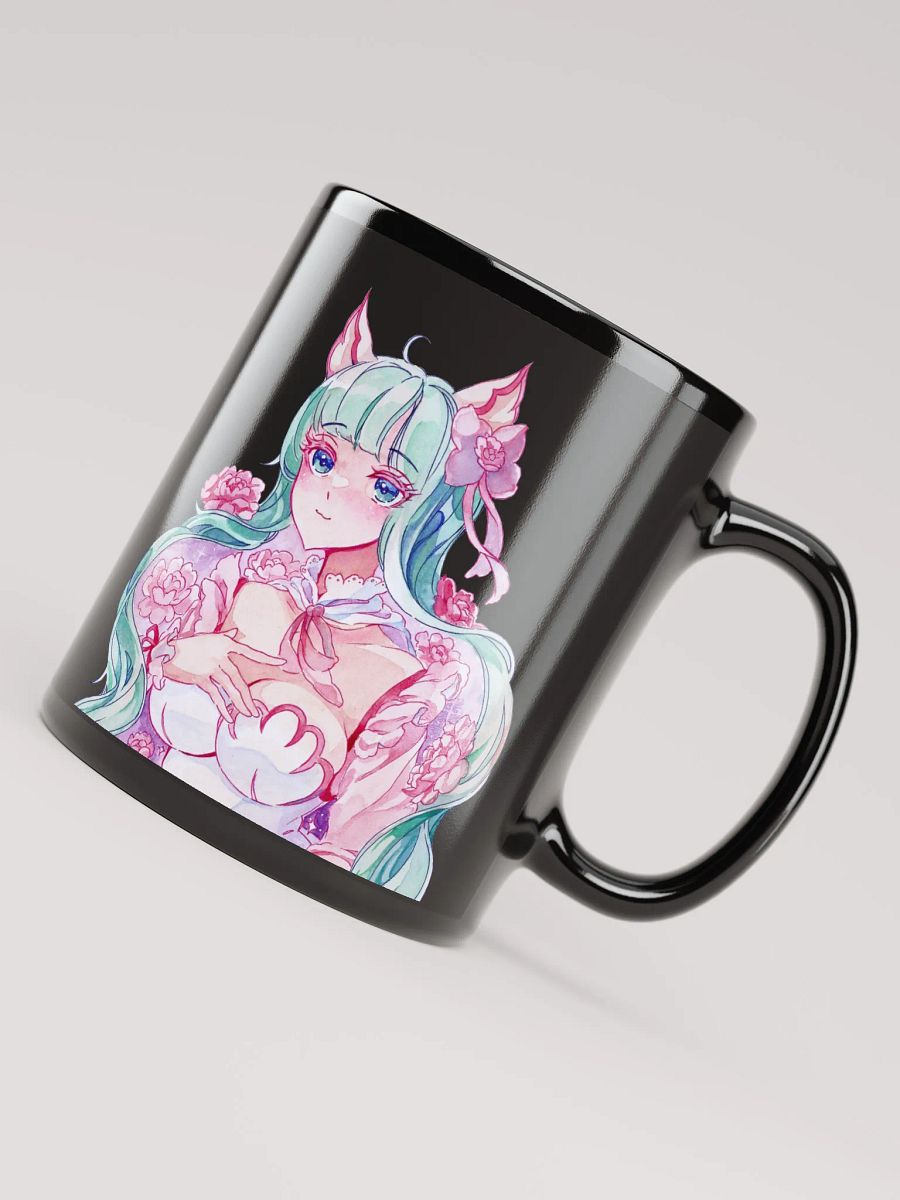 Peonies, My Love! Black Glossy Mug product image (8)