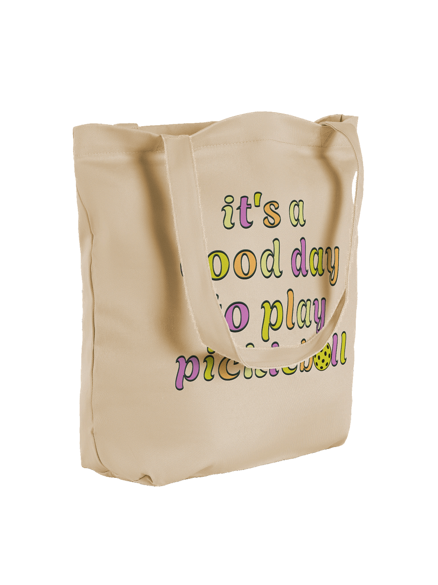 Its A Good Day To Play Pickleball Vibrant Eco Tote product image (4)