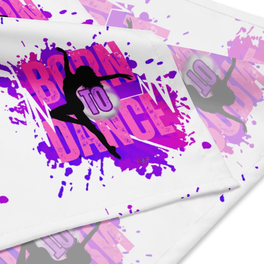 Born to Dance Her Silhouette Patterned Print Bandana product image (2)