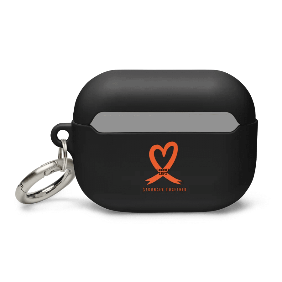 CRPS Warrior Bubble Ribbon Airpods Case- White Print product image (2)